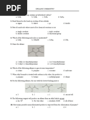 Organic Chemistry