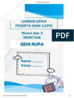 LKPD Seni Rupa - Montase