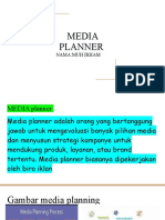 Presentasi Iyan Bidang Kerja Media PLANNER