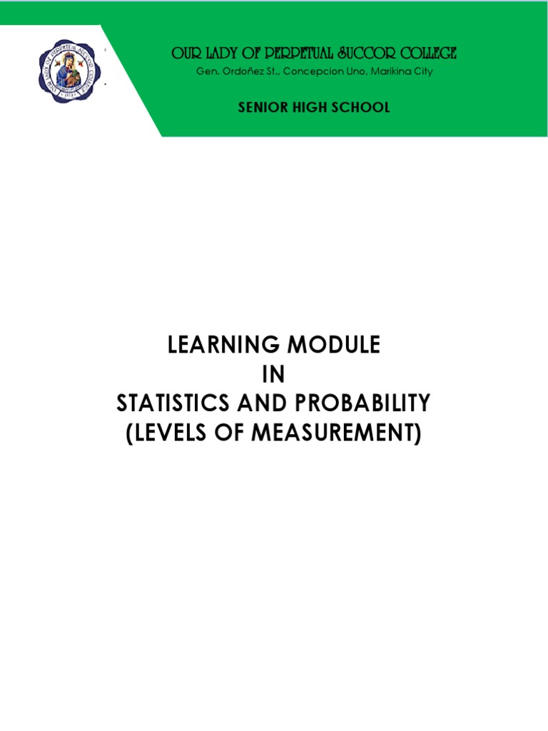Understanding Nominal and Ordinal Scales | PDF | Level Of Measurement ...