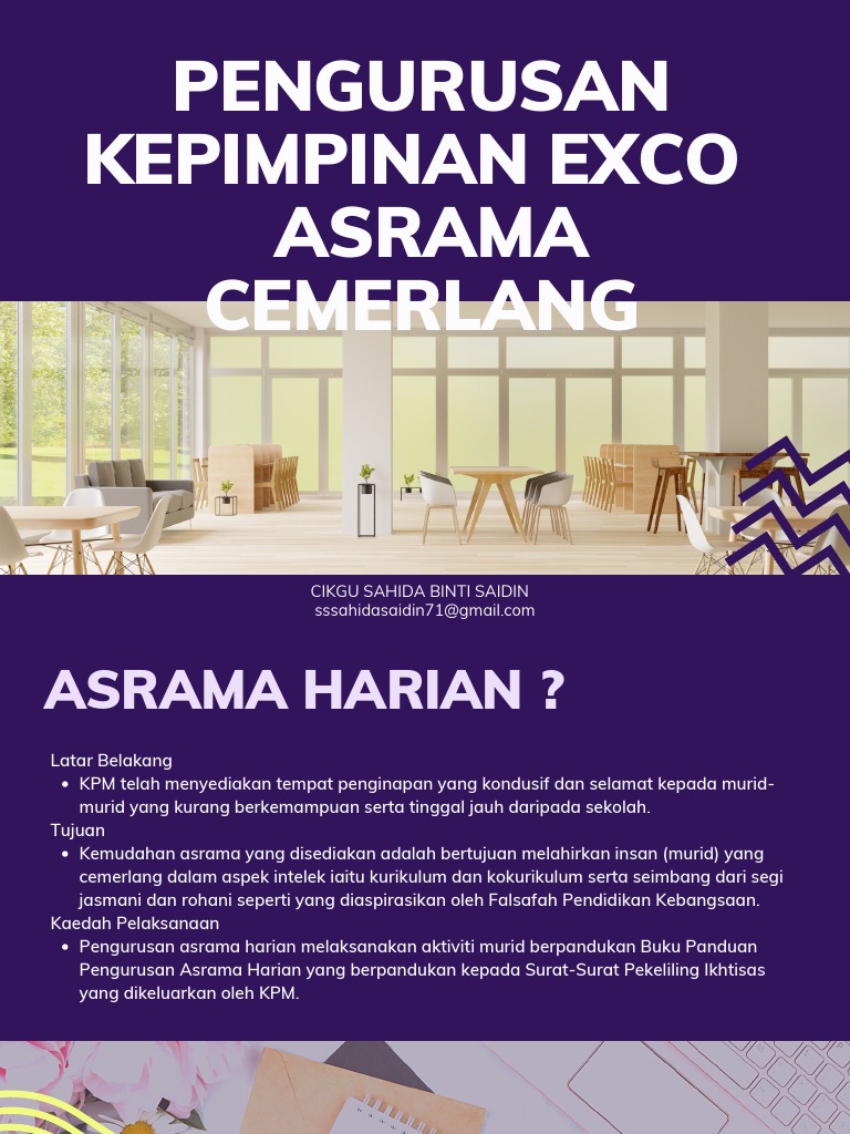 Tugas dan Peranan Exco Asrama | PDF