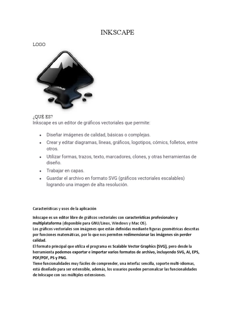 Conceptos Basicos de Inkscape | PDF | Ingeniería de software ...