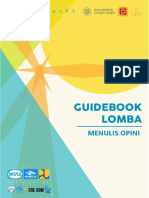 Guidebook Lomba Menulis Opini
