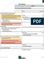 Before Taxi Procedure Checklist