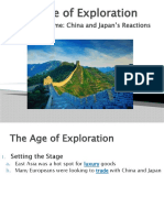 Exploration China and Japan