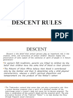 Descent Rules