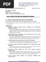 Download Offer for Meat EquipmentsPr-8 Fessman Smoke House G330A and TC-350 by Esther Kashung SN59655835 doc pdf