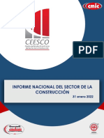 Informe Nacional Del Sector de La Construcción 31-01-2021