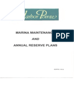 Marina - Maintenance - Annua - Reserves