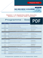 Session 1 - Medicine Review Course 2022