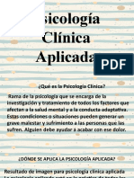 Psicología clínica aplicada funciones