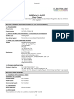 Safety Data Sheet Glass Cleaner