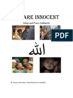 We Are Innocent - Islam and Peace Solidarity