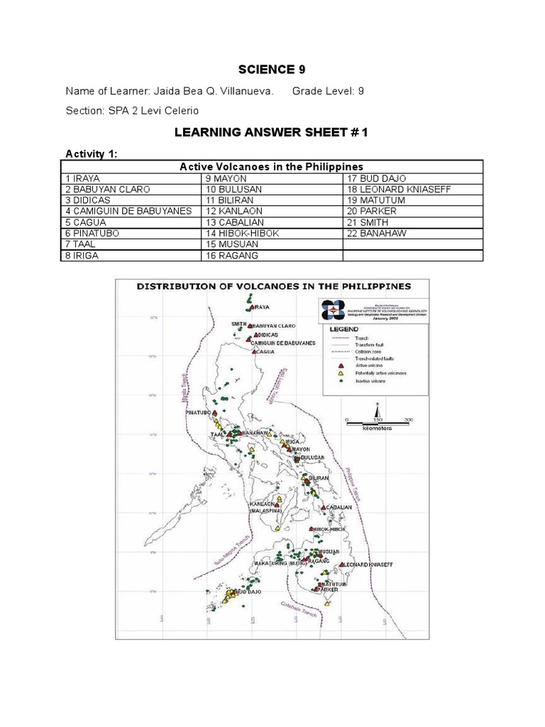 Q3 Earth and Space 9 LAS Week 1 | PDF