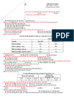 KT ĐỊA LÝ 11 -A