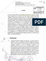 Laudo Arbitral 2014 - Negociación Colectiva 2013 - Somur-Municipalidad Del Rimac