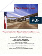 A New Direction - Transportation Reauthorization Proposal
