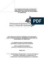 Plan estratégico de comunicación para la zonificación y ordenamiento territorial en Lambayeque