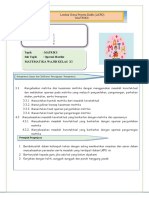 LKPD Operasi Matriks