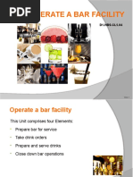 Bar Operations Handbook | PDF | Hygiene | Food Safety