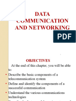 Topic - DATA COMM & NETWORKING