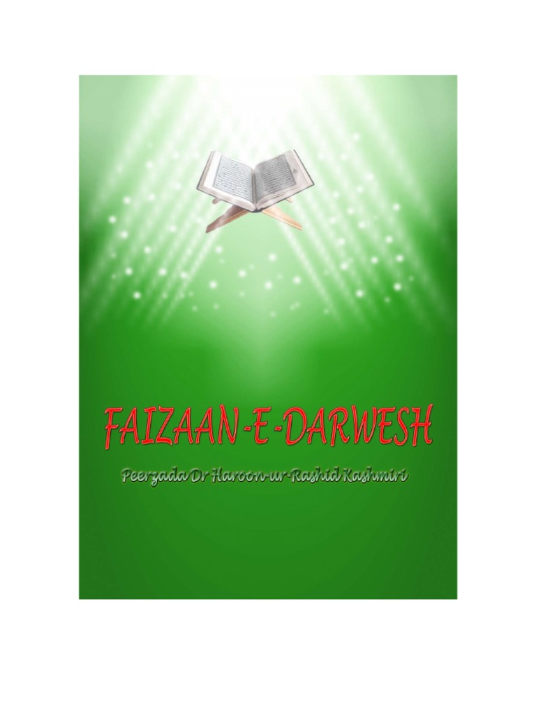 Faizan e Darwesh | PDF | Sufism | God In Islam