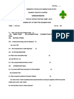 Answer Key Tritiya Sopan Testing Camp - 2015