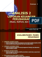 Kuliah 4. Analisis 2 Laporan Keuangan