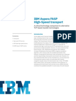 IBM Aspera FASP Technology Whitepaper