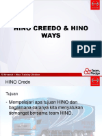 Hino Creedo & Hino Ways