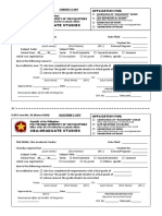 GSR Form No. 05 Completion Form