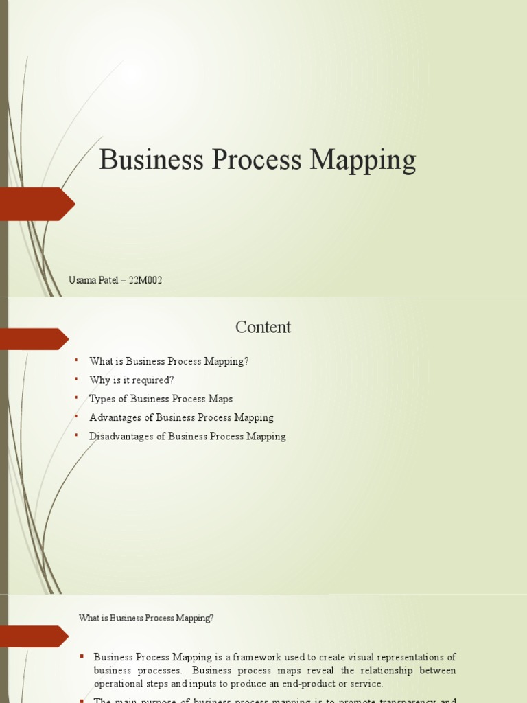 Business Process Mapping | PDF | Business Process | Information ...