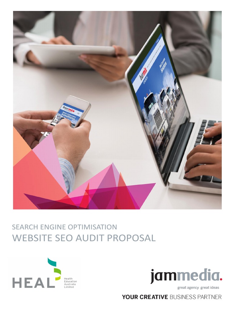 JAM Media SEO Site Audit Proposal PDF Search Engine Optimization