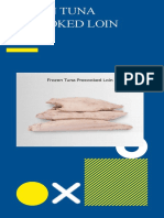 Frozen Tuna Precooked Loin