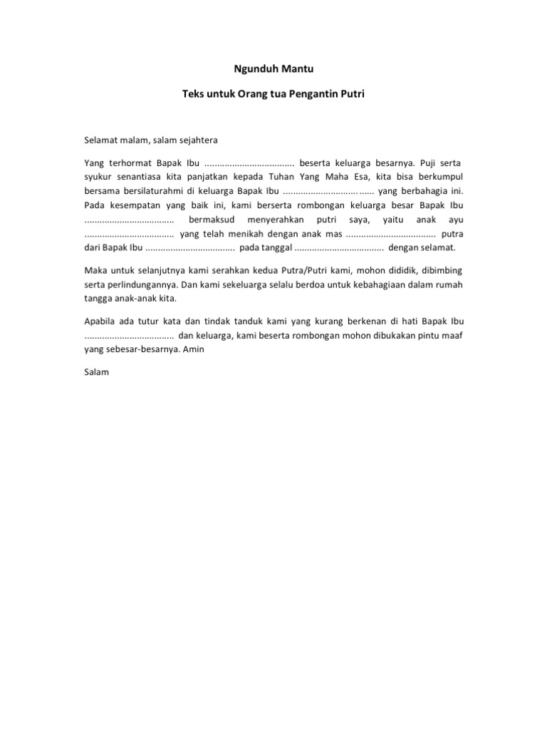 Ngunduh Mantu