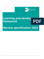 Specification - Learning and Developmet Framework