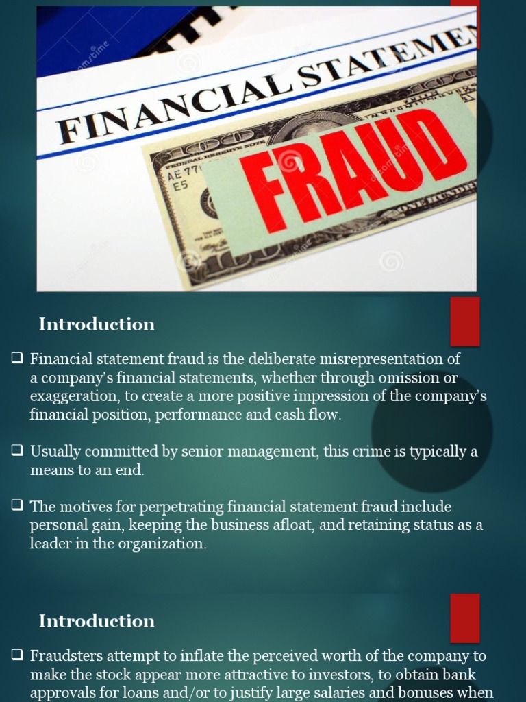 Understanding Financial Statement Fraud | PDF | Financial Statement ...