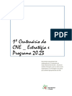 1º Centenário Do CNE - Estratégia e Programa