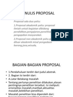 Menulis Proposal