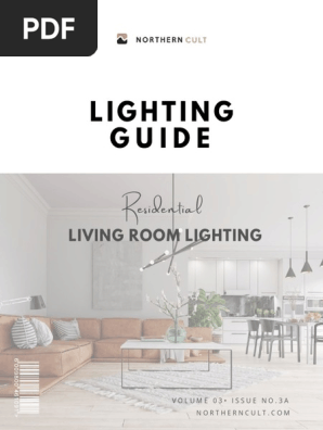 Living Room Lighting Pdf Visual Tasks Of Typical Living Room Lighting