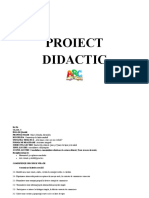 Proiect Didactic Primar