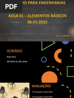 Aula 01 - Elementos Básicos
