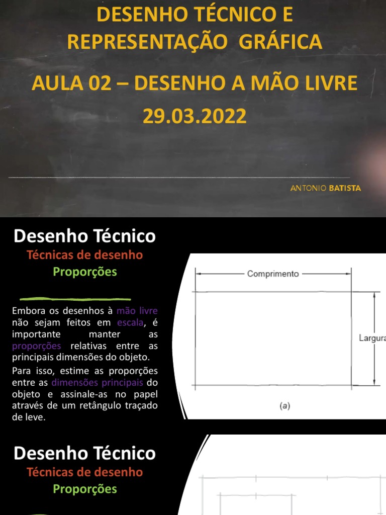 Desenho Técnico: Aula de Mão Livre | PDF