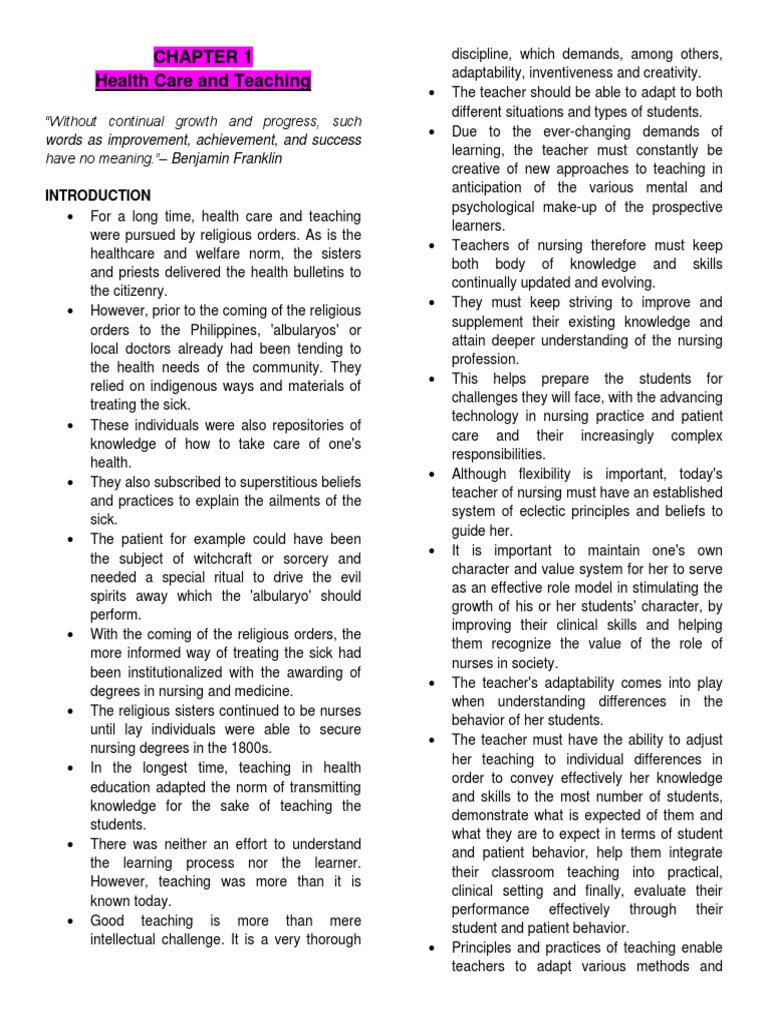 Health Education Download Free Pdf Teaching Method Health Education