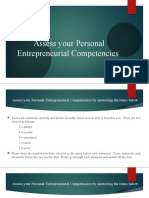 Assess Your Entrepreneurial Skills