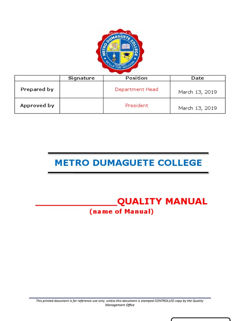 Iso Templates PDF Quality Management Quality Management System