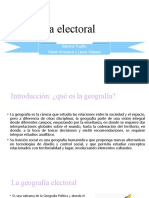 Geografía Electoral