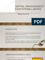 Working Capital Management in HCL Infosystems