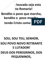 Bendita e Louvada Seja Esta Santa Romaria