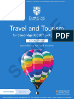 EDU Cambridge IGCSE O Level Travel and Tourism Final Sample Digital FY22